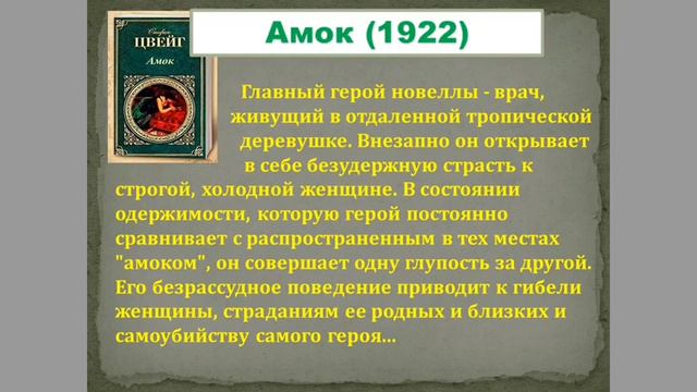 Стефан Цвейг   мастер литературного слова онлан знакомство с творчеством писателя