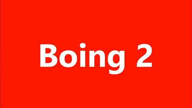 Cartoon Boing Sound Effect 2 смотреть онлайн