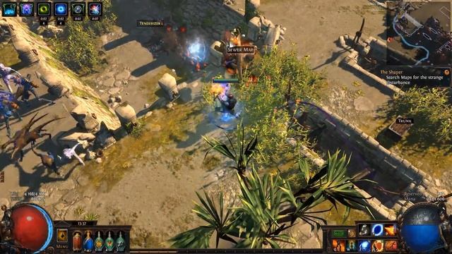 Подробное прохождение Path of Exile: The Fall of Oriath [25] - Т2 Карты смотреть онлайн