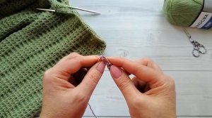 Новый шикарный узор спицами для кардигана