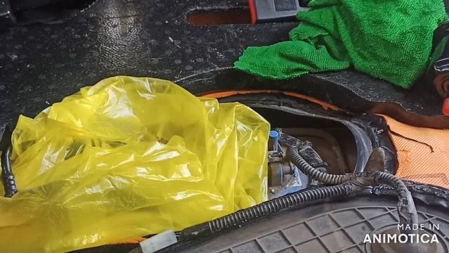 JAC S3. Замена топливного фильтра
