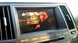 DVD на переднем мониторе infiniti fx35