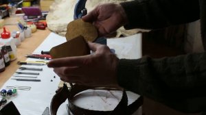 Пресс ручной для установки фурнитуры.Изделия из кожи.