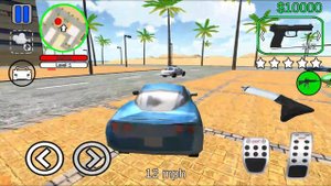 Нашел большой зеленый вертолет в игре San Andreas Crime