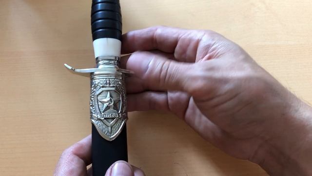 Финка НКВД в деревянных ножнах и нож из стали элмакс Кайман» смотреть онлайн
