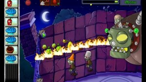 Как легко победить зомбосса в растения против зомби 1
