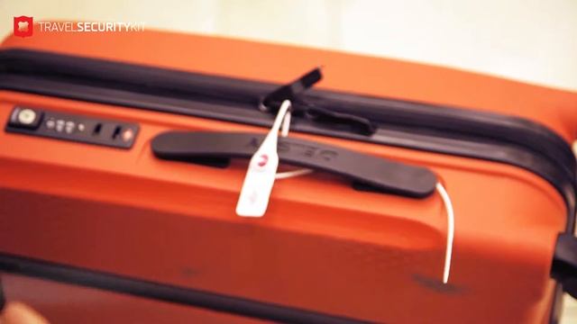 Инструкция по установке пломбы из набора TSK для защиты багажа смотреть онлайн