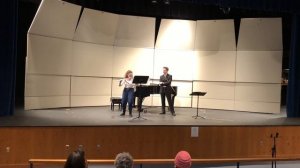 “Pièce” by Jacques Ibert - SCCC Flute Day, Masterclass Performance.