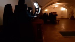 Клирос Усть-Медведицкого Спасо-Преображенского женского монастыря. Видеозапись Богослужения.