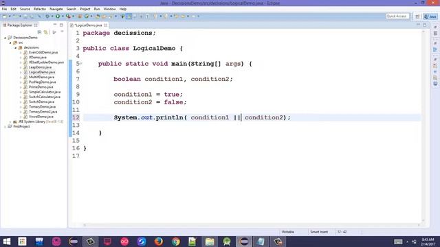 32. Logical Operators in Java