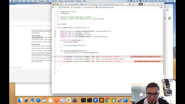 Hello Swift: Lesson 20. Финальный проект. Meme Maker (Второй проект) смотреть онлайн