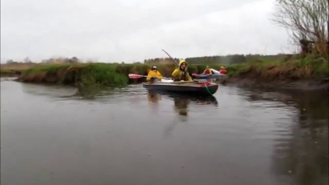 Водный поход по р. Эмайыги. Часть 1/3 Валга, ручей Педеле. Вяйке - Эмайыги. смотреть онлайн