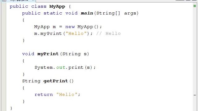 Java Tutorial - 10 - Functions