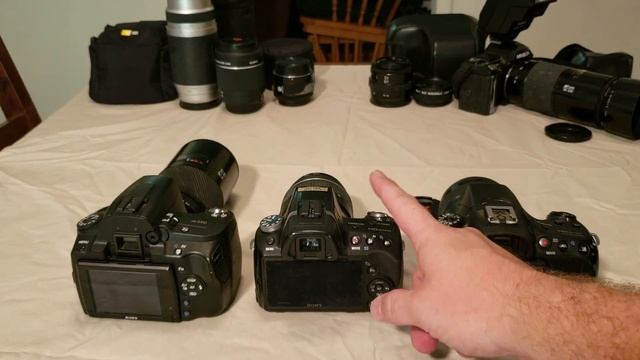 Sony Alpha Cameras - A390 vs A35 vs A58 - Review/Comparison смотреть онлайн