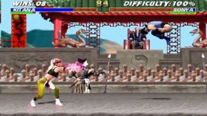 Ultimate Mortal Kombat Trilogy - KITANA Полный проход 2023 !!!