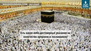 Есть какие либо достоверные указания на количество пророков и посланников