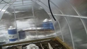 Отчет о сборке теплицы Капелька 3М. 23.03.2016.