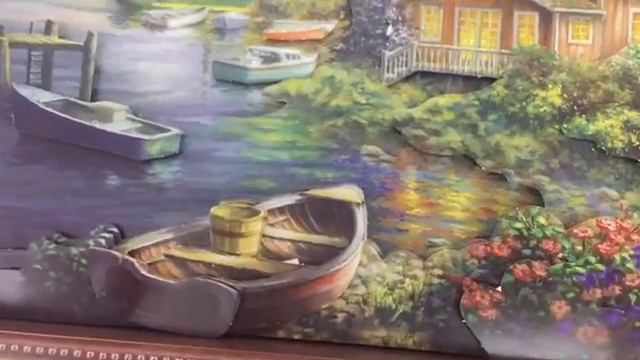 Набор для создания объёмной картины "Тихое озеро" смотреть онлайн