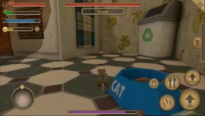 СИМУЛЯТОР Маленькой МЫШИ #18 ОХОТИТСЯ КОШКА построили МЫШЕЛОВКУ в Mouse Simulator