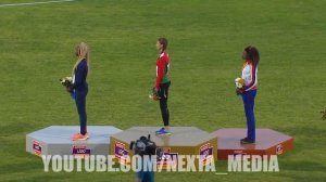 Виолетта Скворцова ушла с пьедестала почета, потому что включили гимн другой страны!