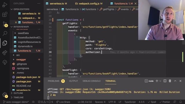 Automatic Documentation - Generate Swagger UI from your Serverless Config