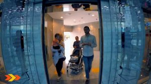 ОАЭ | Развлечения в Марина Молл Абу-Даби (Marina Mall Abu Dhabi). Батутный парк. Ливанский ресторан