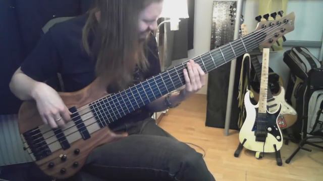 Herbie - Big Funky Dealer (intro) synth bass cover смотреть онлайн