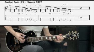METALLICA - SAD BUT TRUE (Guitar cover with TAB | Lesson)
