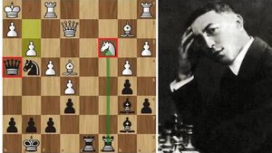 БЕССМЕРТНАЯ партия РУБИНШТЕЙНА ! Акиба жертвует ферзя и ладью! Шахматы
