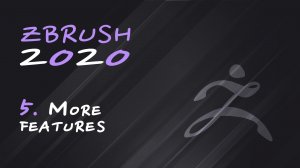 5. ZBrush 2020. Прочие фишки | Уроки на русском