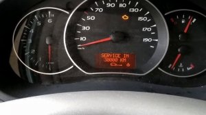 Renault Kangoo II - reset service/oil interval