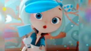 Снежка снежная девочка