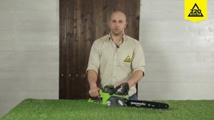 Обзор Пила цепная аккумуляторная GREENWORKS GD40CS40 (20077)