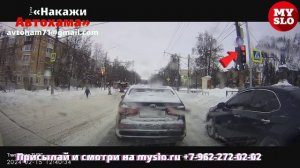 В Туле сняли трех торопыг, которые не могут стоять на светофорах