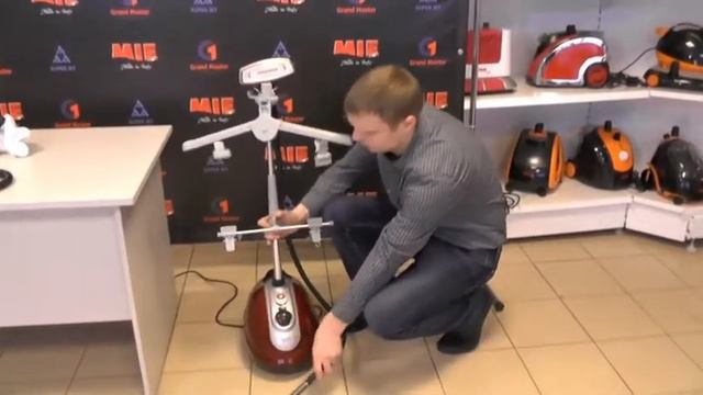 Обзор отпаривателя пароочистителя Q7 Multi R смотреть онлайн