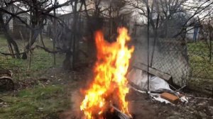 Обжиг медных проводов на даче