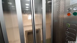 Видно шахту! Распашной пассажирский лифт Schlieren ≈1965г Q=320кг V=0,71м/с