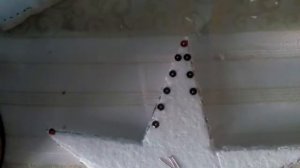 Поделка из пенопласта "Звезда".