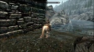 Skyrim Dawnguard - Wood Elf Gameplay: Prophet [HD]