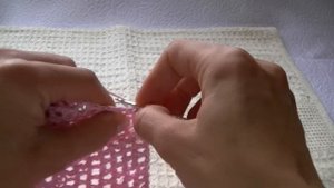 Вязание летней шапочки сеточкой крючком 8,9,10 ряд