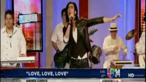 Andres Cuervo "love, love, love,"