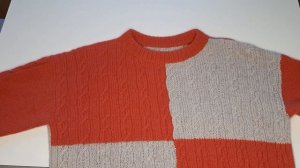 Джемпер  со спущенным плечом.       (описание)