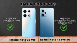 Infinix Note 30 VIP vs Redmi Note 12 Pro 5G