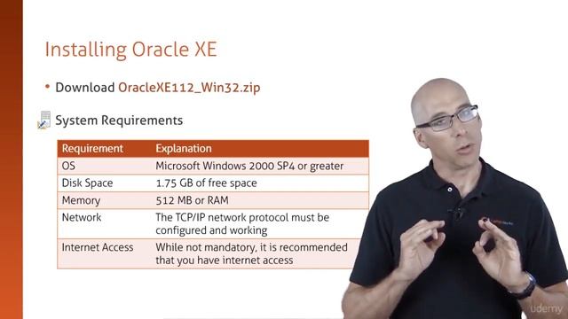Oracle 11g PL/SQL Fundamentals II : Install Oracle XE