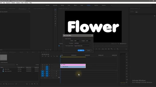 Как Вставить Видео в Текст в Premiere Pro смотреть онлайн