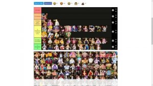 Тир Лист 103 сезон, Раннеры / One piece bounty rush Tier list Runners