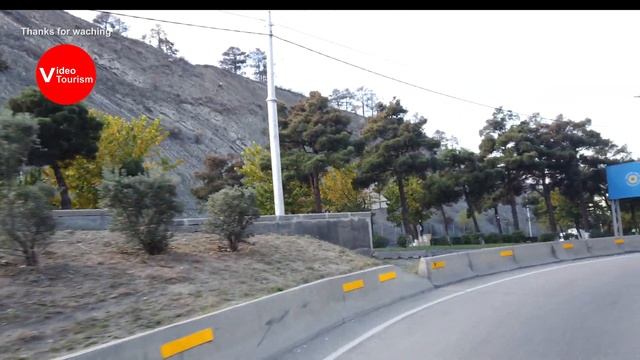 Tbilisi Virtual Tour 4K It starts from 300 Aragveli and ends at Lisi Lake смотреть онлайн