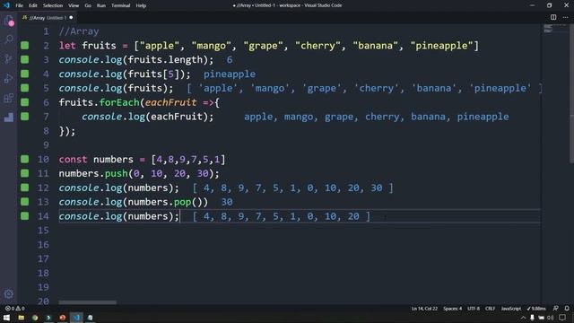 How to use array in Protractor - Array part 1 | JavaScript | Protractor turorial | LetCode