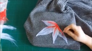 ПРОБУЮ СУХОЕ ВАЛЯНИЕ.