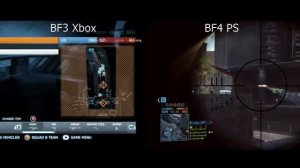 BF 3 vs BF 4 Split Screen Gameplay - Xbox & Playstation